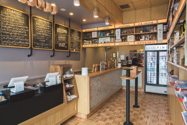 Salt & Straw ice cream store